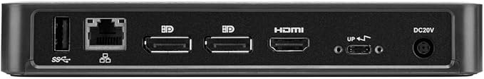Targus DOCK430 USB-C Multi-Function DisplayPort Alt Mode Video Docking Station with 85W Power - Broad Compatibility with a Range of Hosts, Devices, Peripherals, Laptops, and Operating Systems