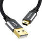 AGVEE 1ft Mini USB Cable, Durable USB-A to Mini-B Data and Charger