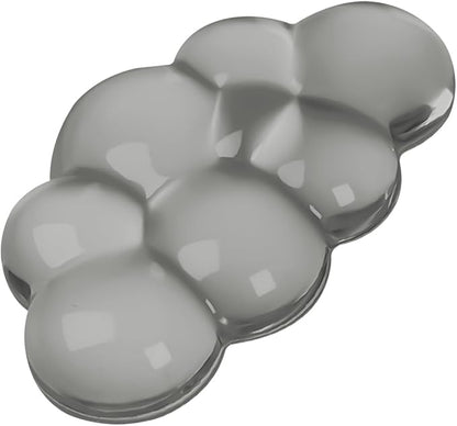 Gel Cloud Mouse Wrist Rest, Cute Wrist Support and Arm Support for Mouse Rest Typing Pain Relief，Suitable for Office/Computer/Laptop/Gaming (Transparent Gray)