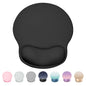 Laborio Ergonomic Mouse Pad with Wrist Rest, Large Mousepad(10.6'' x 9''), Wrist Support Mouse Mat with Non-Slip Base, Pain Relief for Laptop & Computer (Black)