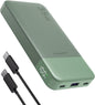 Power Bank Fast Charging 10000mAh 35W Portable Charger Small Battery Pack with PD 3.0 & QC 4.0 Type-C USB-A Input Output Lightweight Phone Charger Compatible for iPhone Samsung iPad