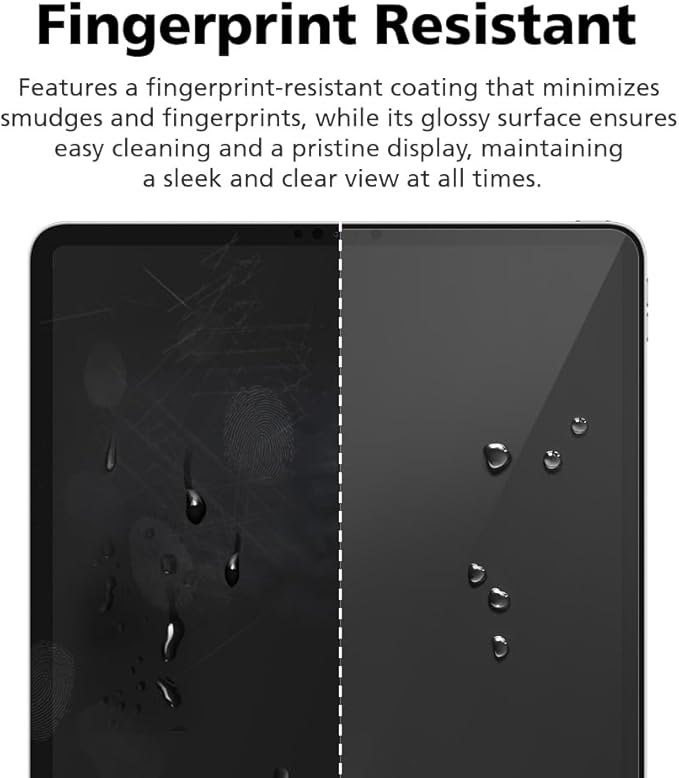 Magnetic 4-Way 360 Degree Privacy Screen Protector for iPad Air 5th/4th Generation 10.9 Inch, Removable Reusable Anti-Spy Anti-Glare Anti-Fingerprint [Landscape and Portrait Mode at