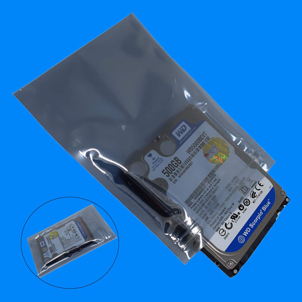 Daarcin AntiStatic Bags 30pcs Mixed Sizes ESD Resealable Shielding Bag