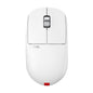 Pulsar Gaming Gears - X2H eS Wireless Gaming Mouse, Limited Edition, Symmetrical, Optical Switch, OLED Display, Driverless, PAW3395 Sensor, 100H Battery, 4K dongle Included (Medium, White)