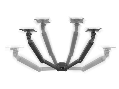 One For All Universal DM4210 Universal Monitor Mount Solid Dual Monitor arm100 x 100 Black