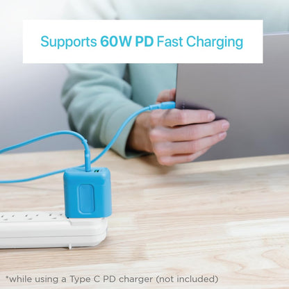 BLACK+DECKER USB C Multi Charging Cable, Fast Multi Charger Cable w/Adapter
