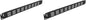 1U Hinged Vented Rack Mount Blank Panel Spacer for 19in Server Rack or Network Cabinet (1U Vented Blank Panel) (Pack of 2)