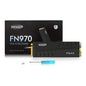 Fikwot FN970 1TB M.2 2280 PCIe Gen4 x4 NVMe 1.4 Internal Solid State Drive with Heatsink - Speeds up to 7,400MB/s, Configure DRAM Cache, Internal SSD
