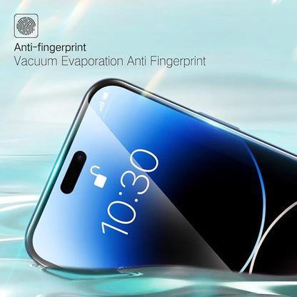PERFECTSIGHT 2 Pack Anti Blue Light Screen Protector Compatible with iPhone 14 Pro Max, [Eye Protection Relieve Eye Strain] HD Clear 5X Stronger Blue Light Blocking Tempered Glass