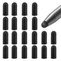 YOLUFER 20Pcs Replacement Tips Silicone Rubber Touch Screen Pens Tips for Touch Pen (6 * 6mm)