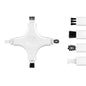Phone Cleaning Kit, Multi-Tool Charging Port Cleaner with Soft PVC Brushes for iPhone & USB-C Devices, Speakers & Earbuds, White