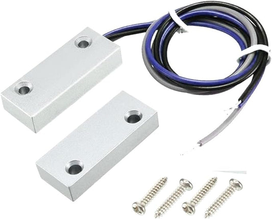 Gebildet Rolling Door Contact Magnetic Reed Switch Alarm with 3 Wires for N.O./N.C. Applications MC-51