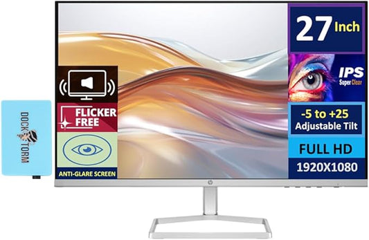 HP Series 5 527sa Monitor with Speakers (Replaces M27fwa) 27" 100Hz IPS FHD