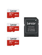 Lexar E-Series 32GB Micro SD Card 2 PK microSDHC UHS-I Flash Memory Card