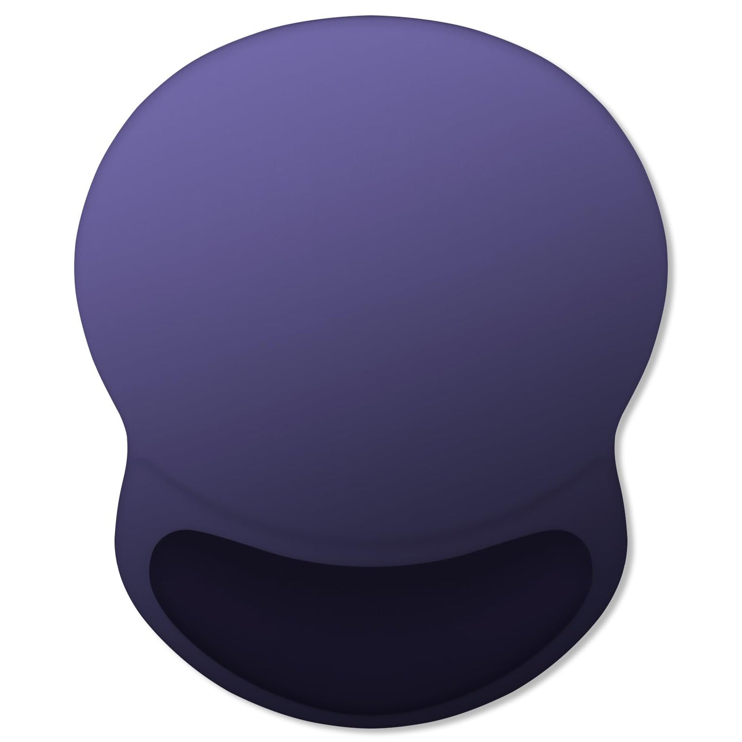 ITNRSIIET Ergonomic Mouse Pad with Comfort Gel Wrist Rest, Non-Slip PU Base, Smooth Textured Surface, Reduces Hand Fatigue & Wrist Pain, 8.7 x 7.2 Inch for Office Gaming Home, Violet Gradient