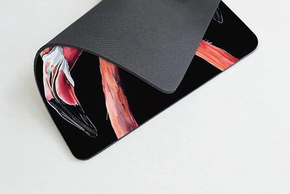 Square Mouse Pad Flamingo-1,Gaming Mouse Pads for Desk,Soft Computer Waterproof Non-Slip Mouse Mat