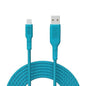 BLACK+DECKER Lightning to USB Cable - Fast Compatible iPhone Lightning Cable - Durable Braided iPhone Charger Cord - for Travel and Daily Use - Multiple Color + Length Options - 6ft