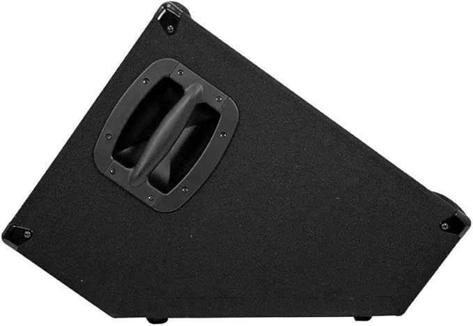 Seismic Audio - SA-10MT-PW-Pair - Pair of Powered 2-Way 10" Floor / Stage Monitor Wedge Style with Titanium Horns