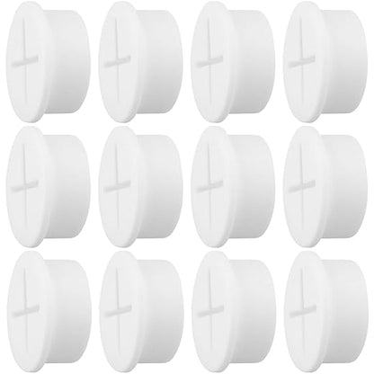 Desk Grommet,1 Inch Flexible Rubber Grommets, Silicone Cable Cord Grommet Wire Hole Cover for Desk, Table and Other Furnitures(12Pack)