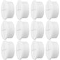 Desk Grommet,1 Inch Flexible Rubber Grommets, Silicone Cable Cord Grommet Wire Hole Cover for Desk, Table and Other Furnitures(12Pack)