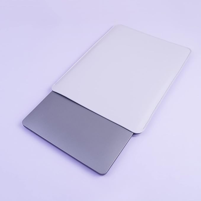 Benfan Laptop Sleeve 14 Inch Compatible with New 14 inch MacBook Pro A2992/2918 M3 A2442, A2779, Surface Laptop 13.5 5th Gen Color Light Purple