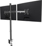 Suptek Dual Monitor Desk Mount, Adjustable Dual Monitor Arm for 2 Computer Screens up to 27 inch, Extra Tall 31.5" Pole Dual Monitor Stand for Desk, Holds up to 22 lbs(MD6842)