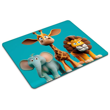 Square Mouse Pad Cute Animal-1,Gaming Mouse Pads for Desk,Soft Computer Waterproof Non-Slip Mouse Mat