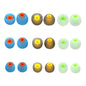 Earbuds Replacement Tips Silicone Earbud Tips Ear Gels Fit for Inner Hole from 3.8mm - 5.1mm Earphones 9 Pairs S/M/L