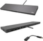 Cyber Acoustics Docking Station (DS-2000), 6 Pack – USB-C with 100W Power Delivery, Laptop Cooling, Dual 4K Monitor Displays, 4 USB-A Ports, Ethernet, Includes 6 Active DisplayPort to HDMI Adapters