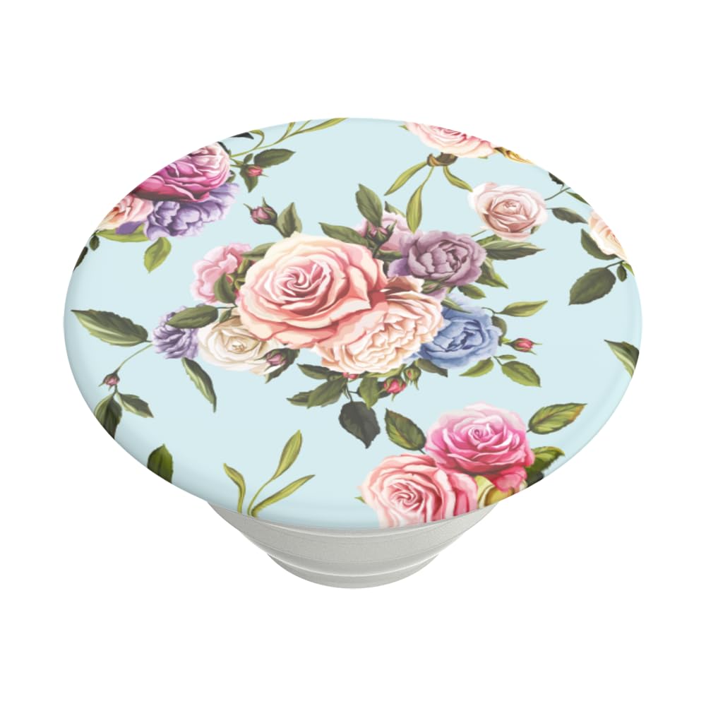 PopSockets Phone Grip with Expanding Kickstand, Adhesive Grip - Retro Wild Rose