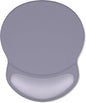 ITNRSIIET Ergonomic Mouse Pad with Comfort Gel Wrist Rest, Non-Slip PU Base, Smooth Textured Surface, Reduces Hand Fatigue & Wrist Pain, 8.7 x 7.2 Inch for Office Gaming Home, Mist Gray