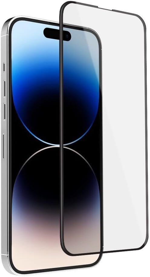 CASETiFY Impact Ultra HD Screen Protector [Strengthened 9H aluminosilicate glass, applicator included] for iPhone 15 Pro