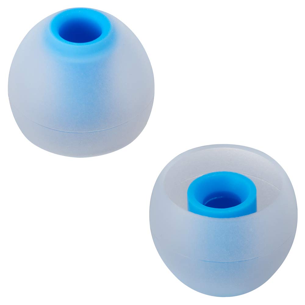 Earbud Tips Soft Silicone Earbuds Replacement Tips Fit for in-Ear Headphones(Inner Hole from 3.8mm - 4.2mm Earphones) 9 Pairs S/M/L