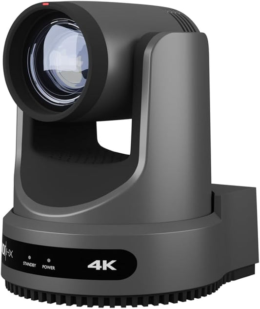 PTZOptics Move 4K SDI/HDMI/USB/IP PTZ Camera with 12x Optical Zoom (Gray) (PT12X-4K-GY-G3)