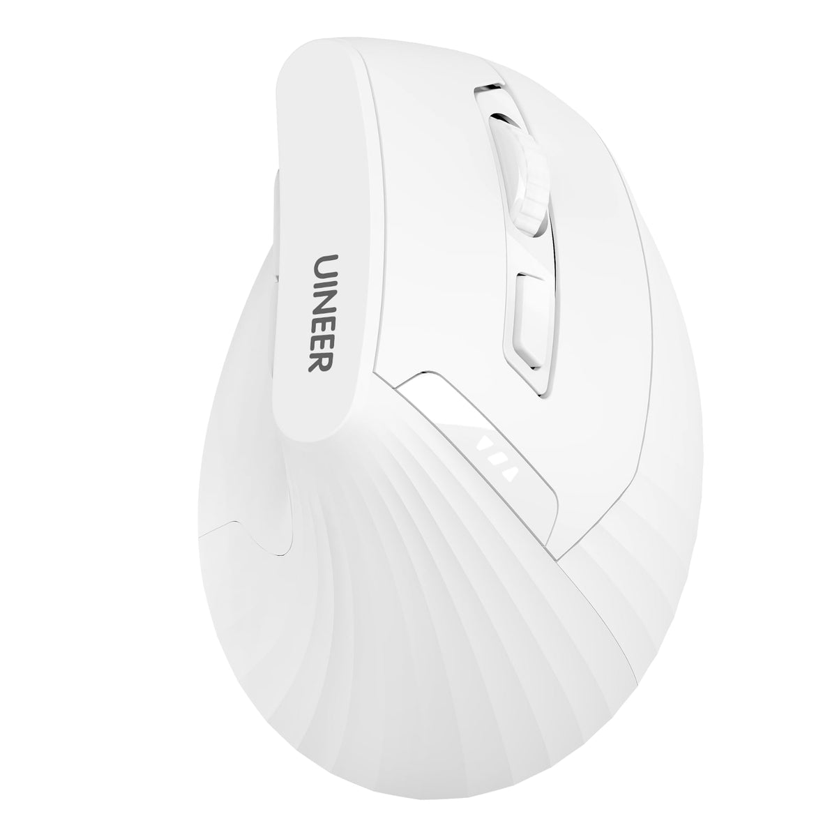 Uineer Vertical Ergonomic Mouse, Wireless Bluetooth Mouse, 3-Device,Quiet