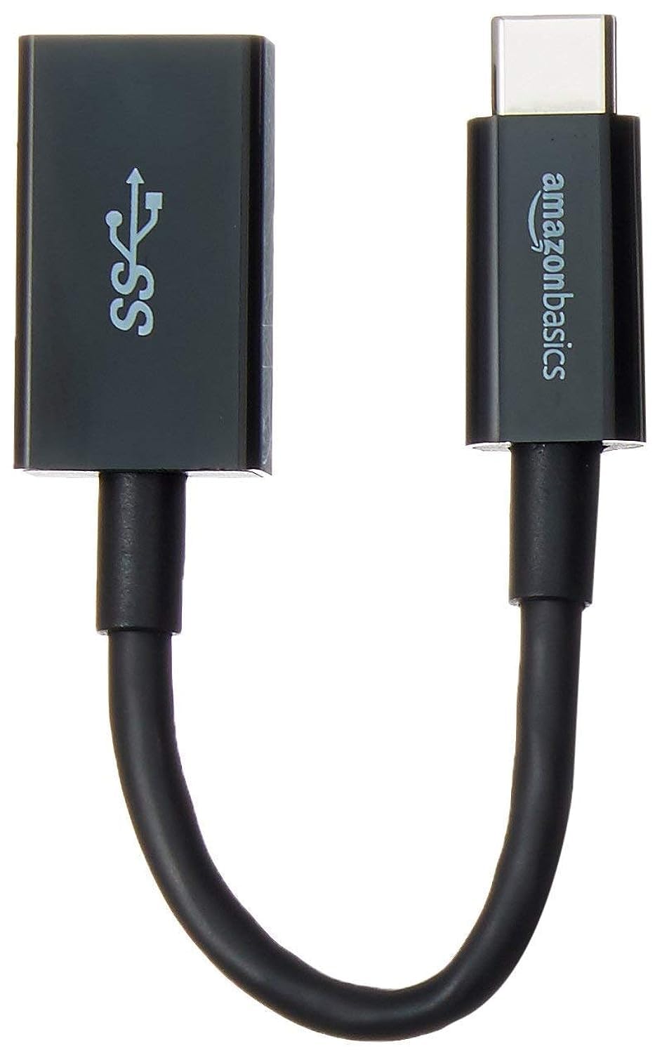 USB 3.1 USB-C to USB-A Female Adapter Cable Converter, 5Gbps High-Speed, USB-IF Certified, Fast Transfer, Portable, for Laptops, Tablets, Phones (iPhone 16/15), Black