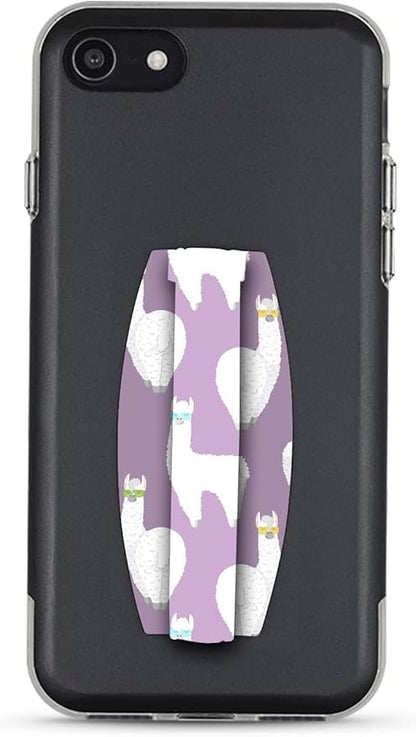 Gear Beast Universal Cell Phone Grip - Ultra Slim Elastic Finger Holder & Phone Stand