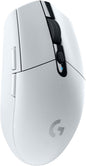 Logitech G305 LIGHTSPEED Wireless Gaming Mouse, Hero 12K Sensor, 12,000 DPI, Lightweight, 6 Programmable Buttons, 250h Battery Life, On-Board Memory, PC/Mac - White