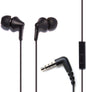 Panasonic ErgoFit In-Ear Earbud Headphones RP-HJE120-R (Red) Dynamic Crystal Clear Sound, Ergonomic Comfort-Fit