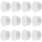 1.5 Inch(38mm) Desk Grommet,13 Pieces Cable Grommet, Desk Hole Cover for Cables with Hole Saw,Plastic Cable Cord Wire Hole Cover for Desk, Table,Cabinet,Countertop and Other Furniture(Whitek)