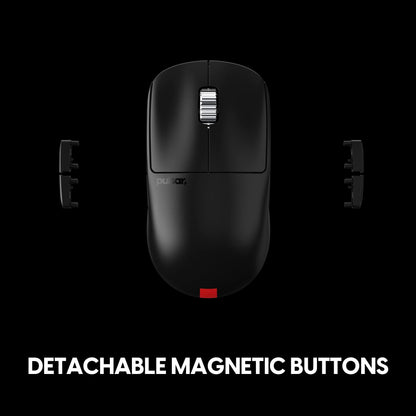 Pulsar Gaming Gears X2A v3 eS Wireless Gaming Mouse, Ultra Lightweight, Optical Switch, 32000 DPI, 750 IPS, XS-1 Sensor, 8k Compatible (Mini, Black)