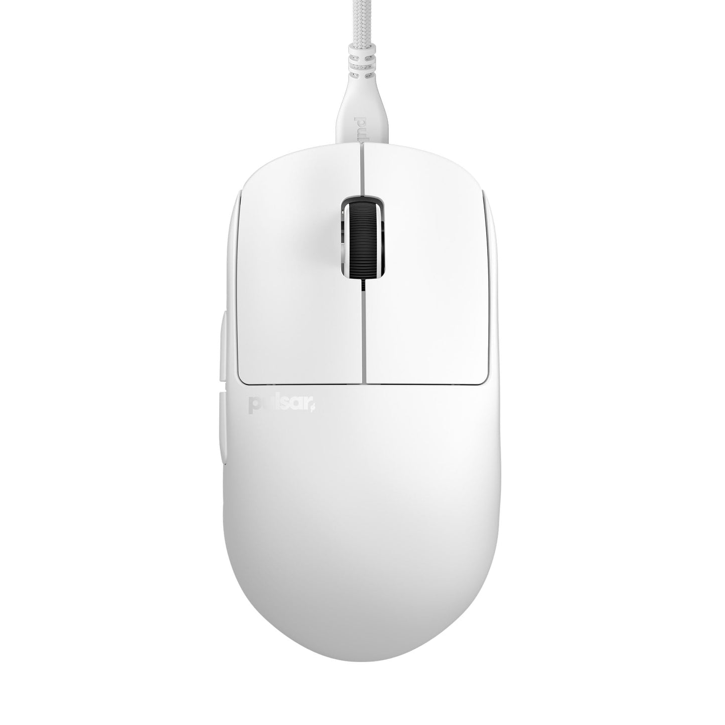 Pulsar Gaming Gears X2H Wired Gaming Mouse, Ultra Lightweight 1.8 oz (51g), Symmetrical, Optical Switch, 26000 DPI, Motion Sync, PAW3395 Sensor (Medium, Wired, White)