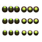 Earbuds Replacement Tips Silicone Earbud Tips Ear Gels Fit for Inner Hole from 3.8mm - 5.1mm Earphones 9 Pairs S/M/L