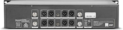 WENWEN Wireless Microphone System UHF 8 Channel 8 Lavalier Bodypacks 8 Lapel Mic 8 Headsets for Karaoke System Church Speaking Conference Wedding Party 3 Year Warranty