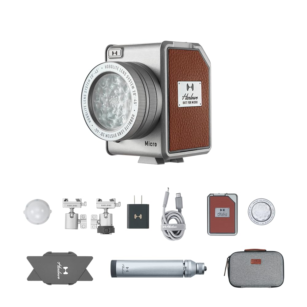 Harlowe Micro 8W Bi-Color Portable LED Video Light, Creator Kit