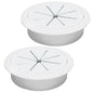 BOPOREAE 2 Pcs Desk Grommet 2-3/8" (60mm), Desk Hole Cover for Cables