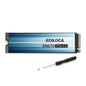 Ediloca 1TB PCIe Gen4 NVMe M.2 Gaming SSD with Heatsink for PS5, 7400MB/s Read, 1GB DRAM Cache, 3D TLC Internal Solid State Drive Compatible with PS5 & PC (EN855)