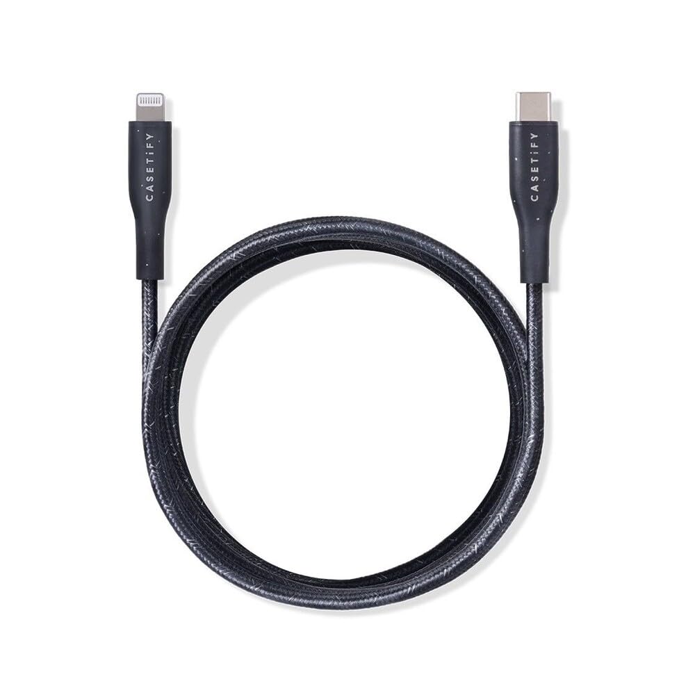 CASETiFY Powerthru USB-C to USB-C Cable (1m/3.3ft) - Cotton Candy