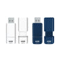 GIGASTONE 32GB Flash Drive (100 Pack) Z60NB USB 3.2 Gen 1, Ultra Fast, Retractable Capless Slider Design, Data Storage, Backup for PC/Mac/TV/Car Audio, USB 2.0/3.0/3.1 Compatible (Random Color)
