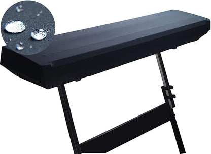 Piano Dust Cover 61-88 Keys Weighted Keyboard Small Keyboard Piano Covers Waterproof Locking Clasp Keep It From Dust and Dirt (76-88 KEYS)